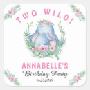 Search for pink safari stickers Tropical