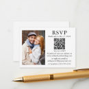Search for photo rsvp cards Black and white
