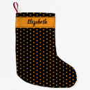 Search for orange christmas stockings Black