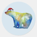 Search for funny bear stickers Santa