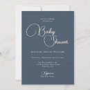 Search for beige blue baby shower invitations Elegant