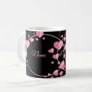Search for geometric heart mugs Pink