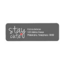 Search for text design return address labels Modern