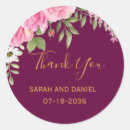 Search for pink rose wedding stickers Summer