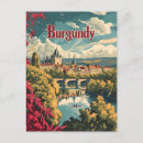 Search for burgundy wine postcards Vintage