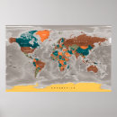 Search for retro map posters World