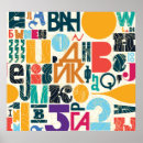 Search for letter design posters Character