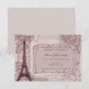 Search for parisian bridal shower invitations Pink