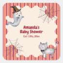 Search for autumn cat stickers Halloween baby shower