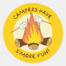 Search for campfire fun stickers Marshmallows