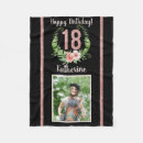 Search for birthday party blankets Glitter