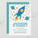 Search for outer space party invitations Astronaut