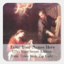 Search for holy family return address labels Xmas