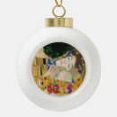 Search for gustav klimt christmas tree decorations Kiss