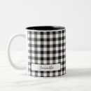 Search for black white checkered pattern mugs For him