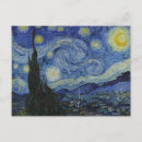 Search for starry postcards Van gogh starry night