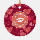 Search for lip christmas tree decorations Kisses