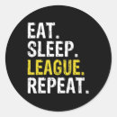Search for eat sleep game stickers League