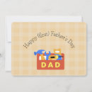 Search for first fathers day postcards Dad to be