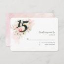 Search for birthday rsvp cards Quinceañera