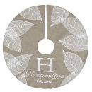 Search for elegant tree skirts Leaves