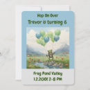Search for frog birthday invitations Animals