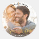 Search for save the date with picture stickers Chic