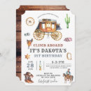 Search for cowboy birthday invitations Wild west