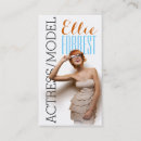 Search for film actor business cards Actress
