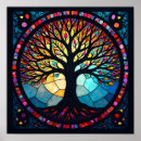 Search for glass mosaic posters Tree