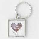 Search for newly weds key rings Heart