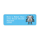 Search for robot return address labels Fun