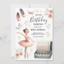 Search for dancer birthday invitations Flowers
