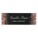 Search for glitter name tags Black
