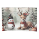 Search for deer pillowcases Snow