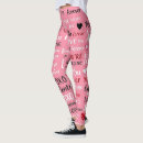 Search for valentines day leggings Love hearts