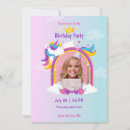 Search for pink unicorn invitations Pink and purple