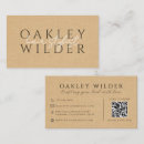 Search for warming business cards Qr code