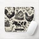 Search for antique chickens mousepads Farm
