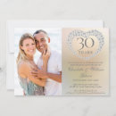 Search for pearl wedding anniversary invitations Vow renewal