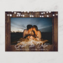 Search for country wedding save the dates Wood