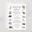 Search for mountain hens party invitations Itinerary