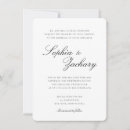 Search for timeless wedding invitations Clean