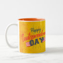 Search for happy independence day mugs America