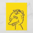 Search for kids show postcards Big bird