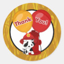 Search for fire truck thank you stickers 1st birthday boy
