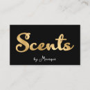 Search for scented business cards Elegant