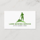 Search for mowing business cards Professional