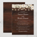 Search for string lights wedding invitations Chalkboard