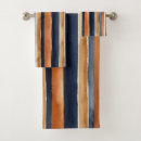 Search for rust bath towels Stripes
